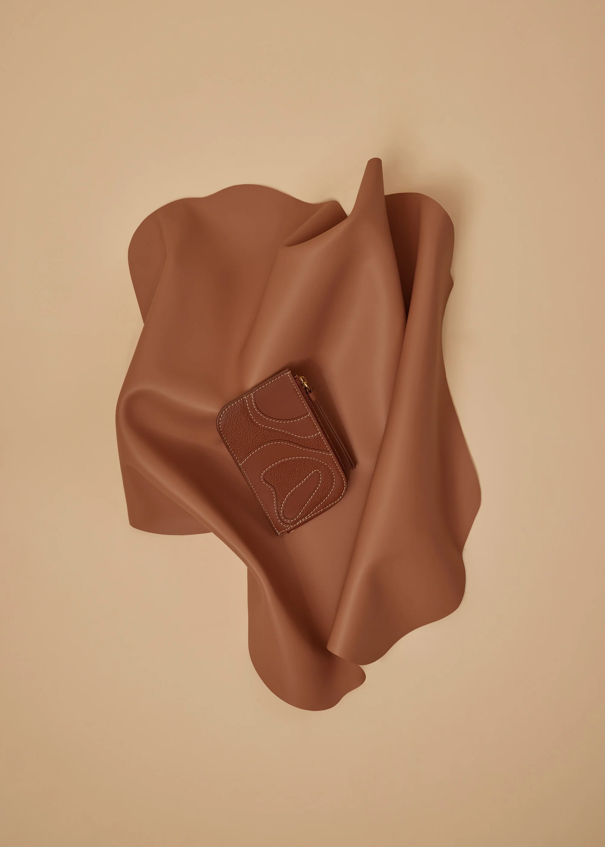 Porte cartes Atla - Duo Cognac - Image 4