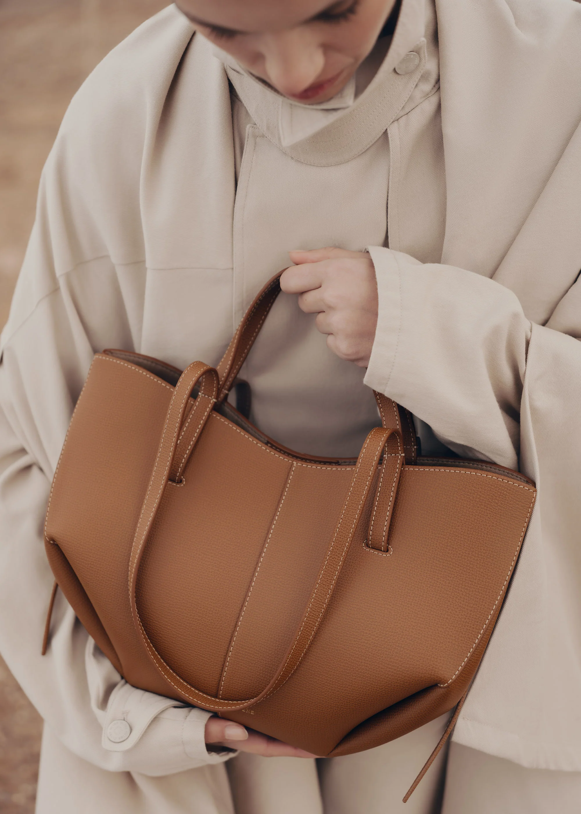 Cyme Mini - Camel Grainé - Image 5