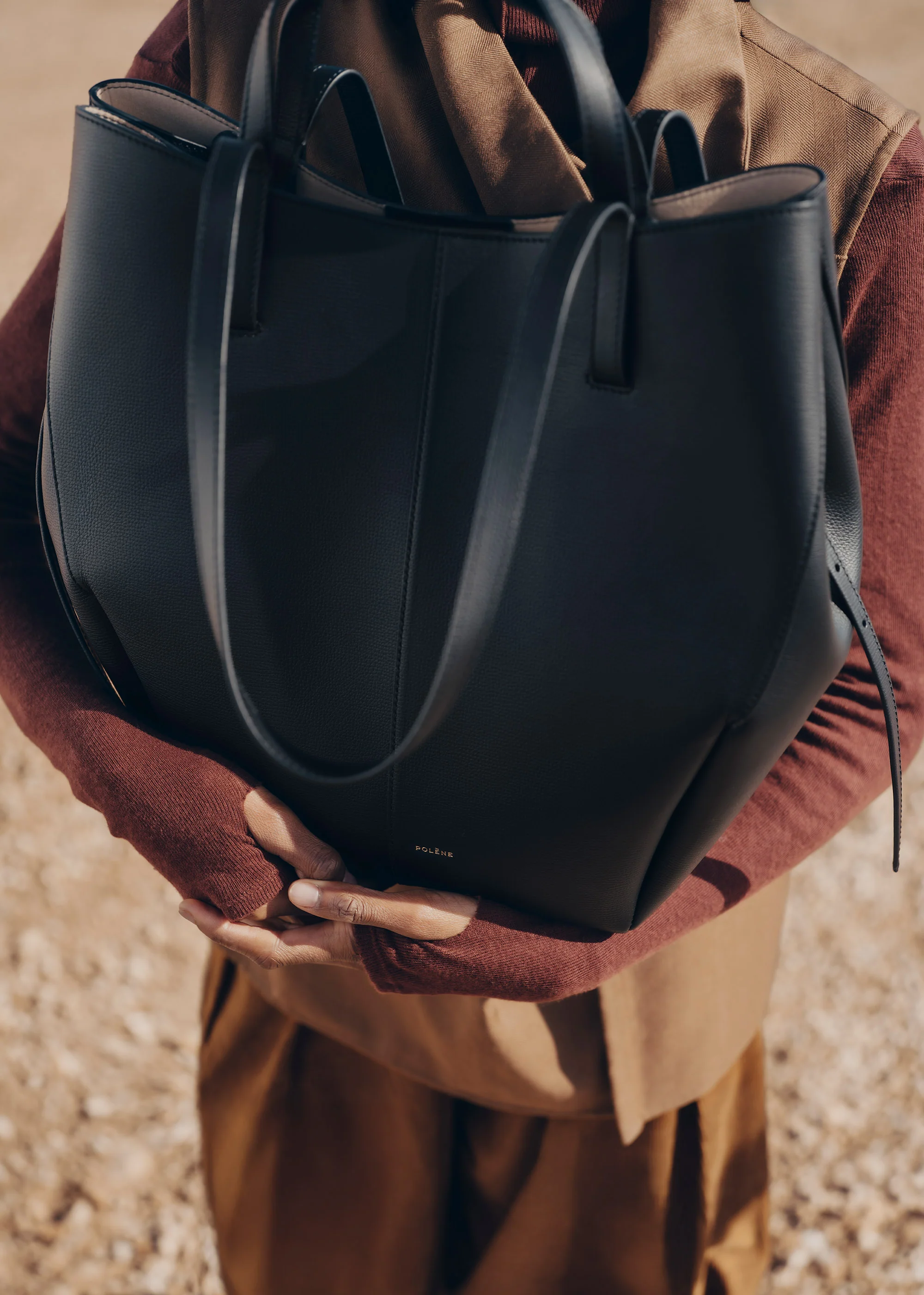Cyme Tote - Noir Grainé - Image 3