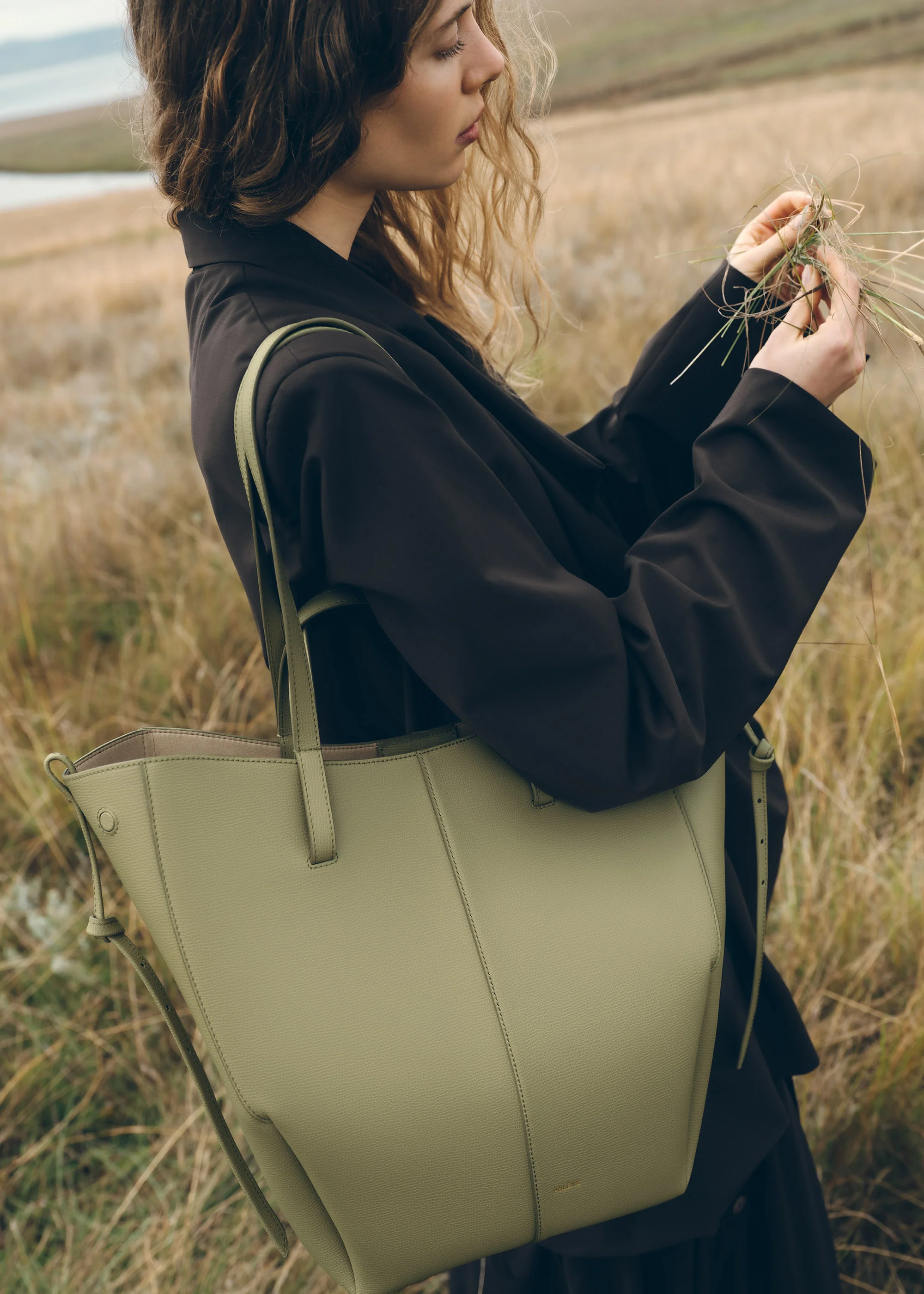 Cyme Tote - Tilleul Grainé - Image 4