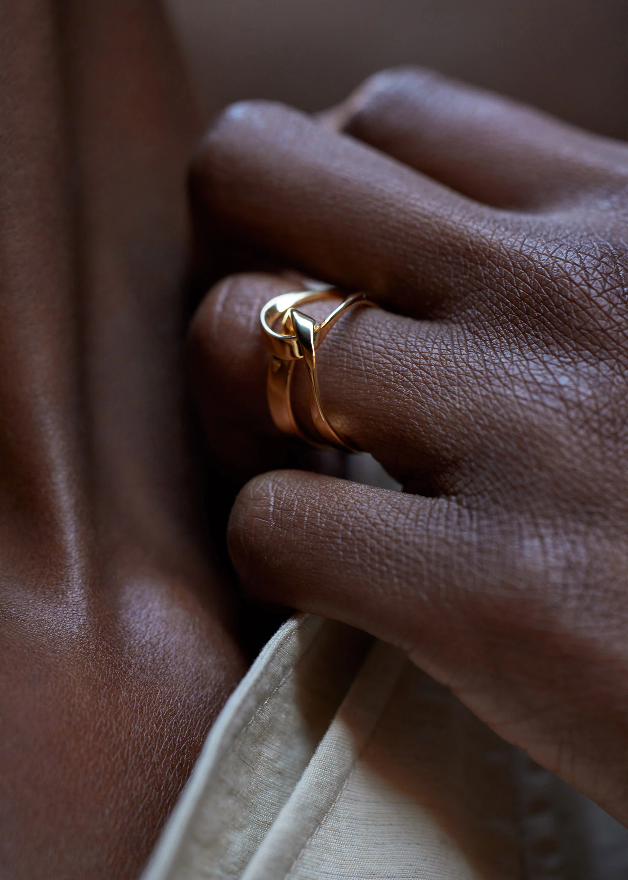Bague Éole - Dorée à l’or 24 carats - Image 3