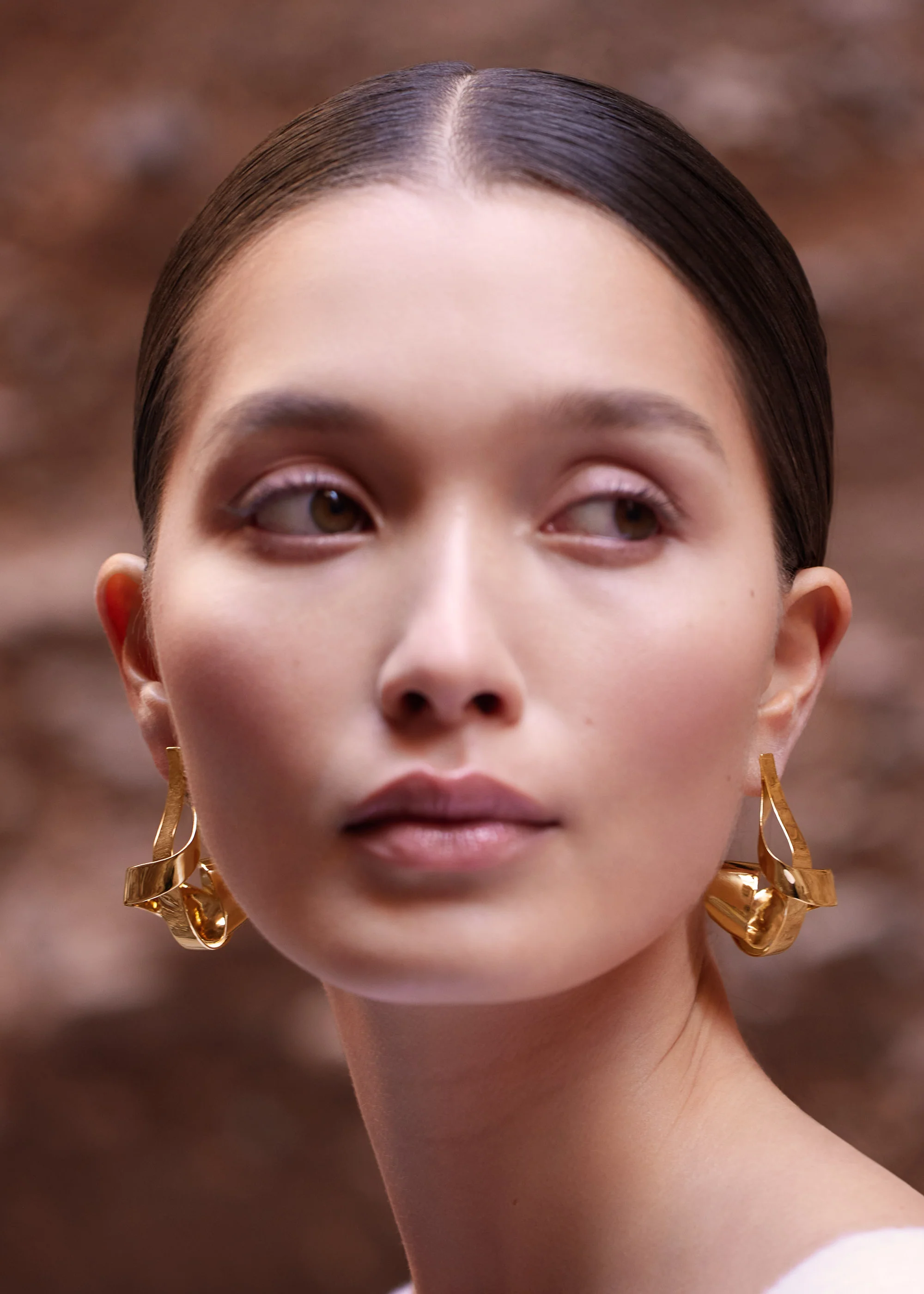 Boucles d’oreilles Spirales Éole - Dorée à l’or 24 carats - Image 7