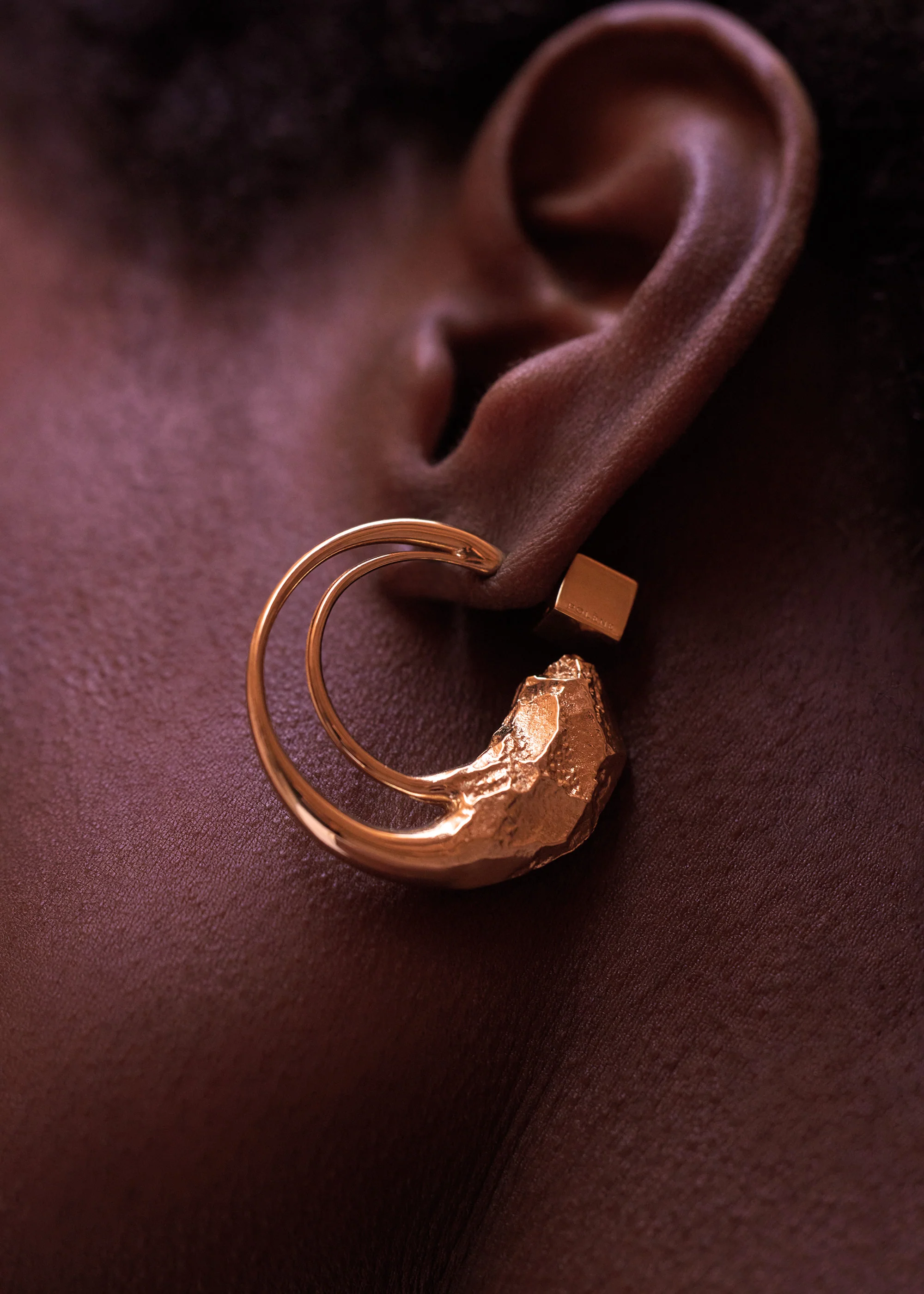 Créoles Eroz - Dorée à l’or 24 carats - Image 5
