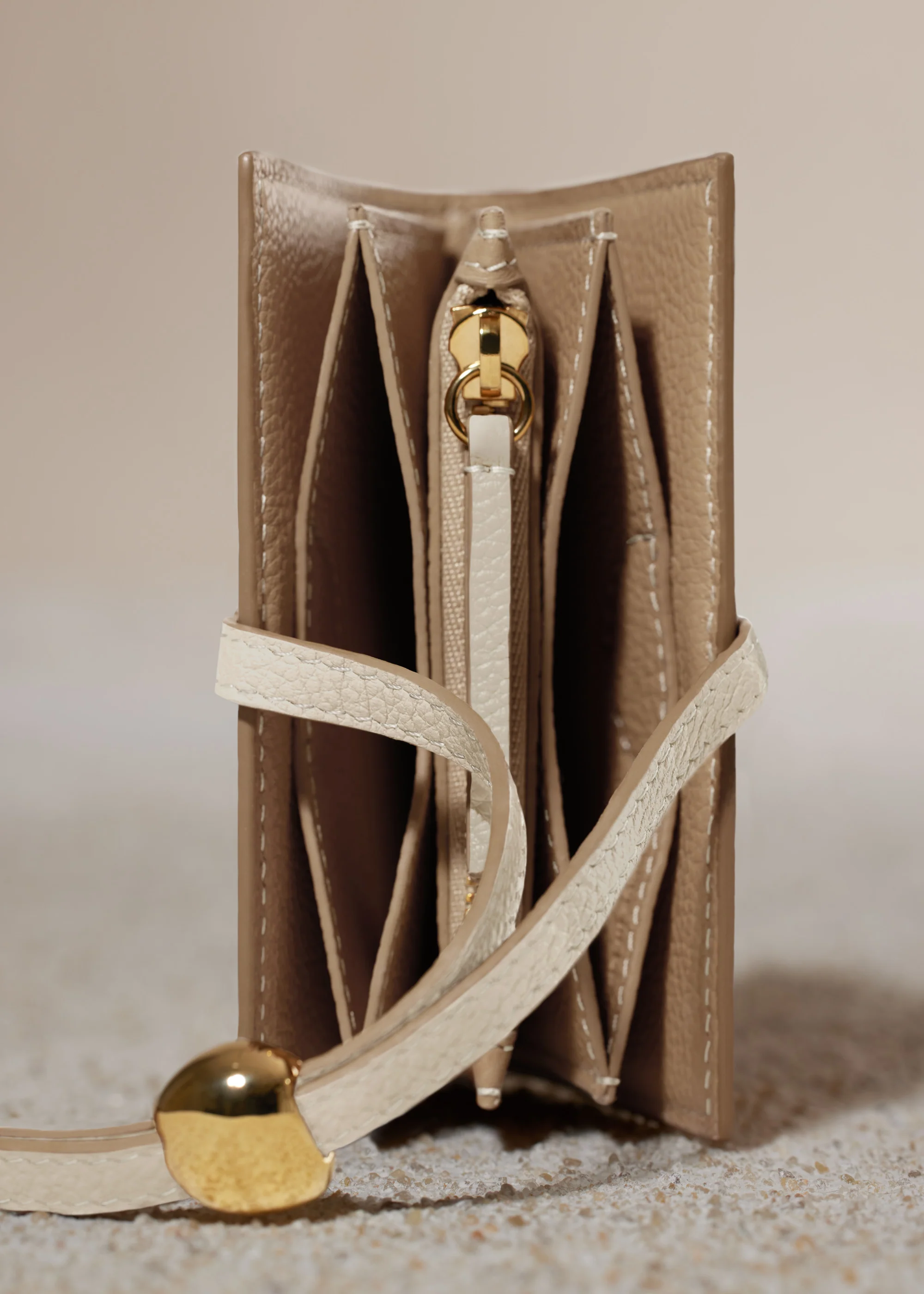 Porte cartes Kayé - Duo Craie Grainé - Image 5
