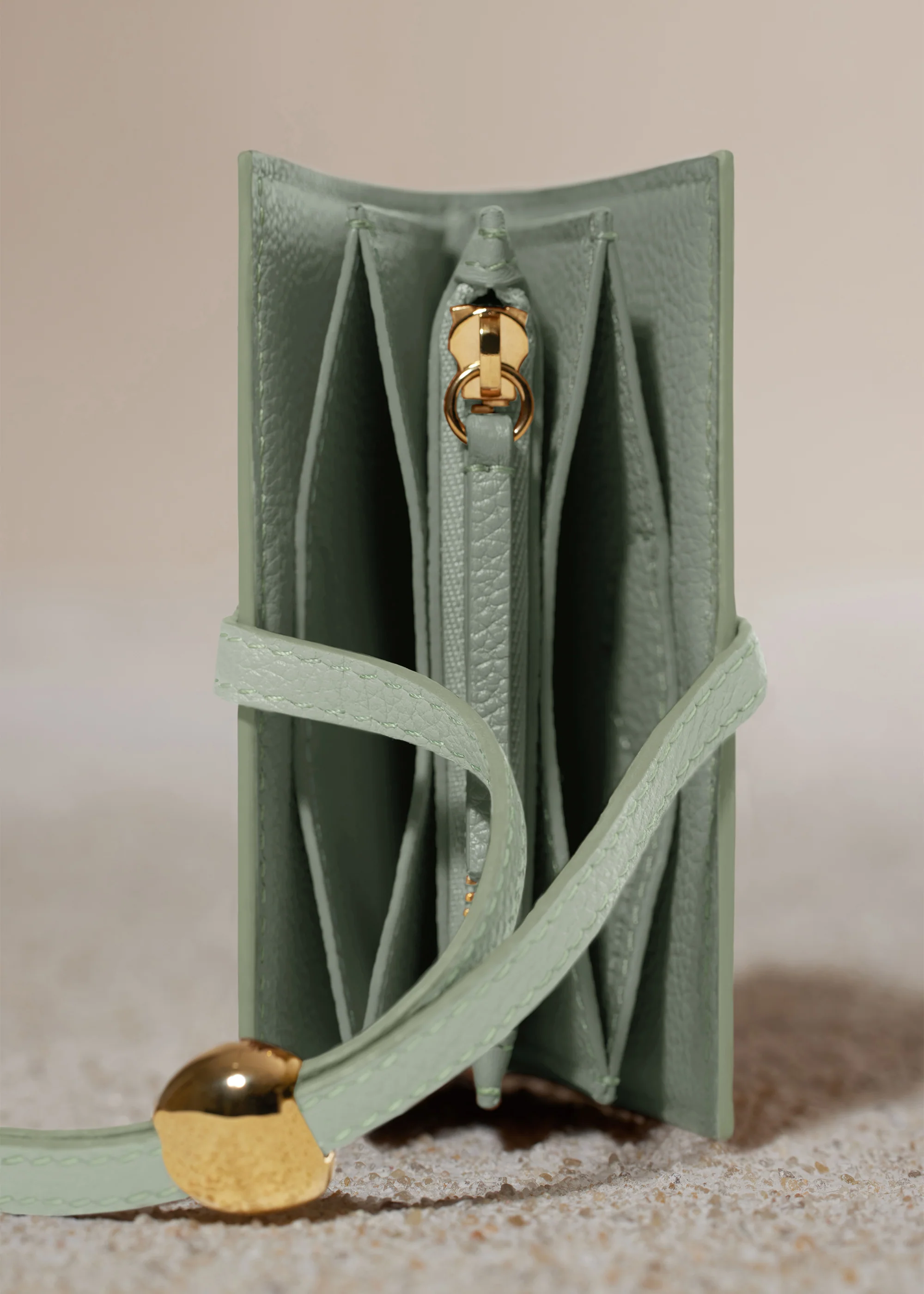 Porte cartes Kayé - Duo Amande Fraîche Grainé - Image 5